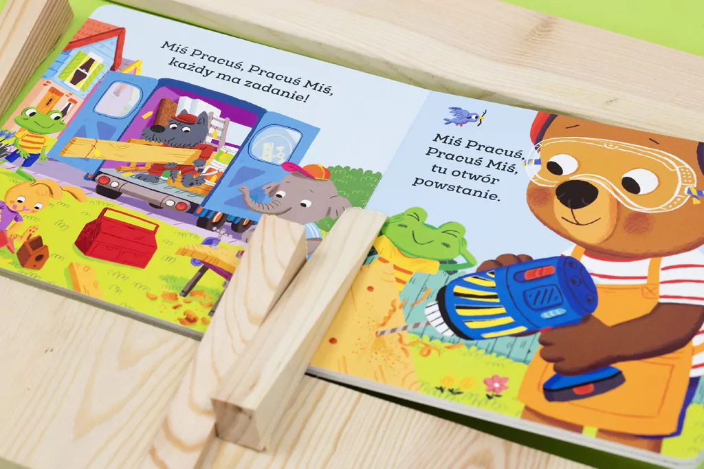 Majsterkowicz. Miś Pracuś - tantis.pl