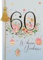 Karnet B6 Urodziny 60 - tantis.pl