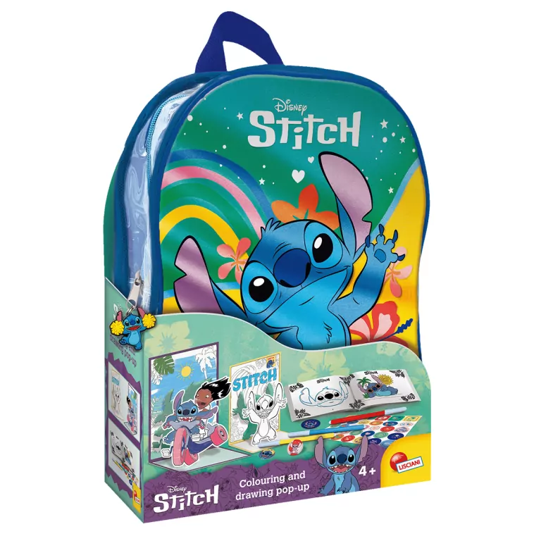 Stitch szkoła rysowania z plecakiem - tantis.pl
