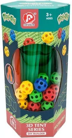 Klocki słomki świecące 88 elementów - tantis.pl