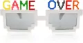 Okulary karnawałowe Game Over - tantis.pl