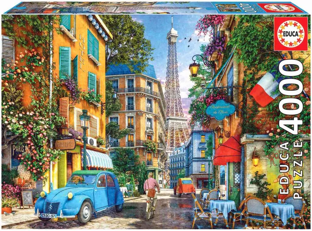 Puzzle 4000 Uliczka w Paryżu - tantis.pl