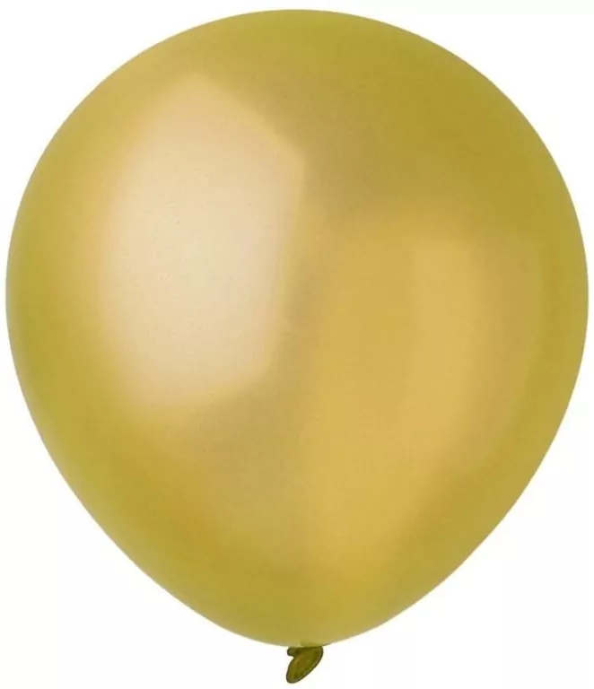 Balony Decomex metallic Gold 100szt - tantis.pl