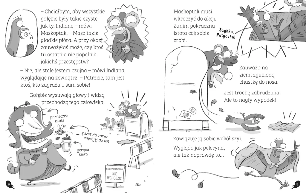 Odlotowe gołębie zadają dziobociosy - tantis.pl