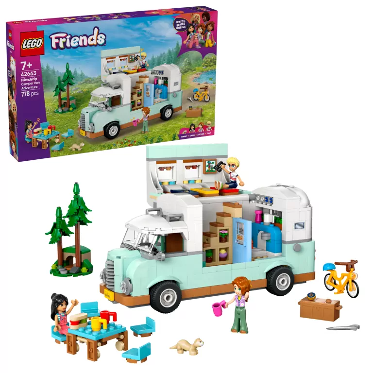 LEGO® Freinds. Przygoda w kamperze przyjaciół - tantis.pl