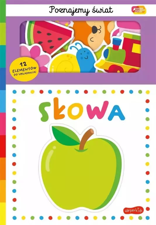 Słowa. Akademia Mądrego Dziecka. Poznajemy świat - tantis.pl