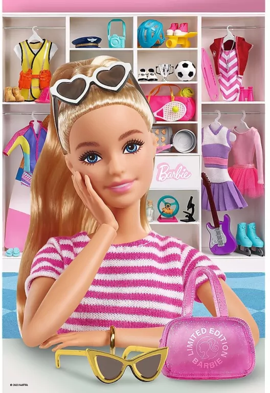 Puzzle 100 Poznaj Barbie - tantis.pl