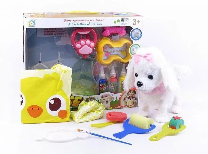 Piesek chodzący + akcesoria - tantis.pl