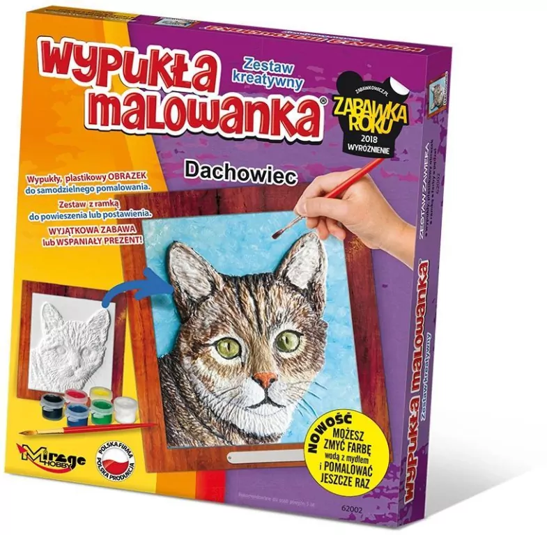 Zestaw kreatywny do malowania. Dachowiec - tantis.pl