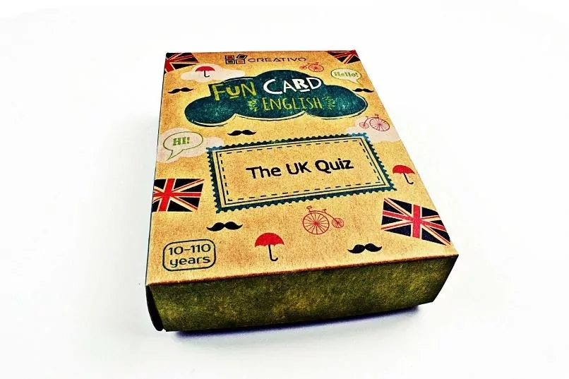 Fun Card English. The UK Quiz - tantis.pl