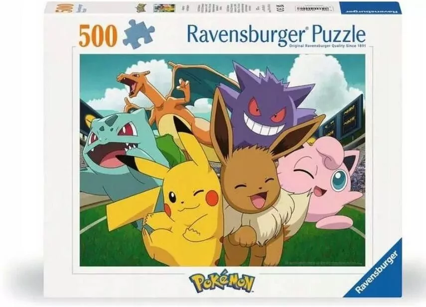 Puzzle 500 Pokemon - tantis.pl