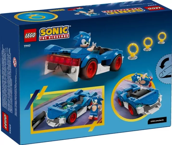 LEGO® Sonic: Speedster Lightning 77117 - tantis.pl