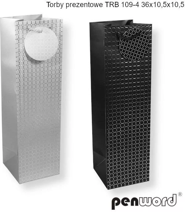 Torebka prezentowa 36x10,5x10,5cm, mix - tantis.pl