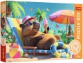 Puzzle 100 Relaks w stylu kapibary TREFL - tantis.pl