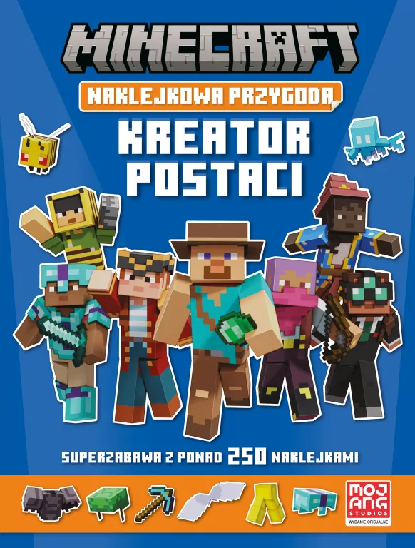 Kreator postaci. Naklejkowa przygoda. Minecraft - tantis.pl
