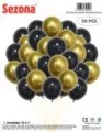 Balony czarno-złote - tantis.pl