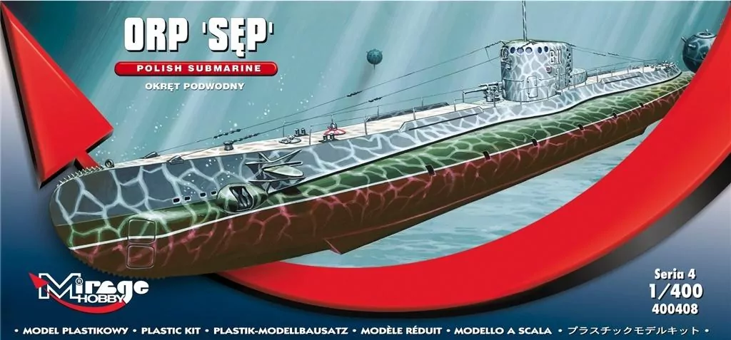 Okręt Podwodny ORP Sęp Polski - tantis.pl