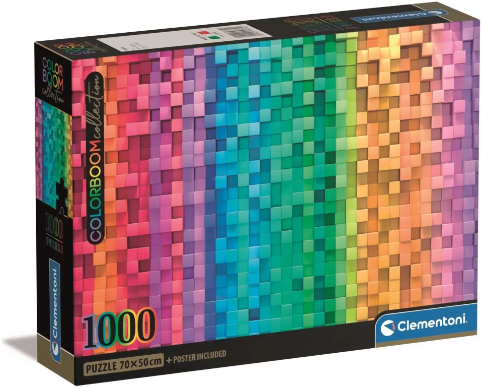 Puzzle 1000. Compact. Colorboom Pixel. 39782 - tantis.pl