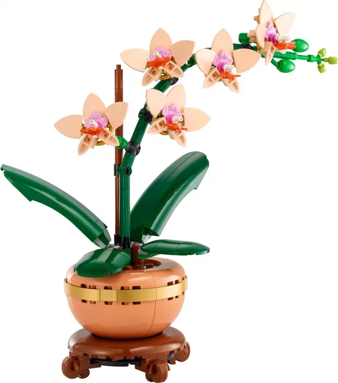 LEGO Botanicals, klocki. Mała orchidea - tantis.pl