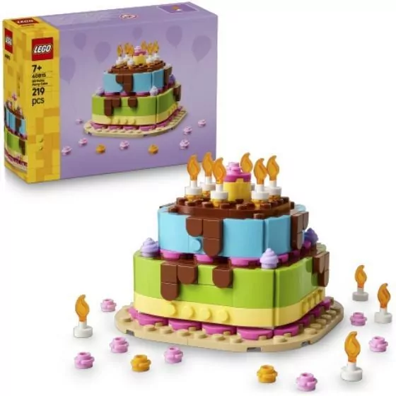 LEGO® Tort na przyjęcie urodzinowe 40815 - tantis.pl