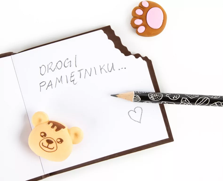 Pamiętnik pachnący z akcesoriami Wafelek - tantis.pl