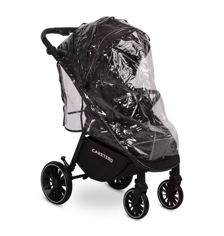 Caretero Agil wózek spacerowy black - tantis.pl