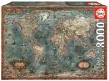 Puzzle 8000. Historyczna mapa świata - tantis.pl