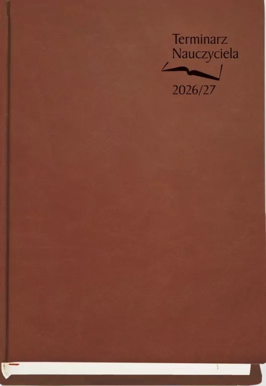 Terminarz Nauczyciela 2026/2027 brązowy - tantis.pl