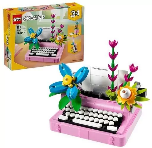 LEGO® Maszyna do pisania z kwiatami 31169 - tantis.pl