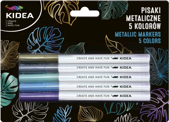 Pisaki metaliczne 5 kolorów