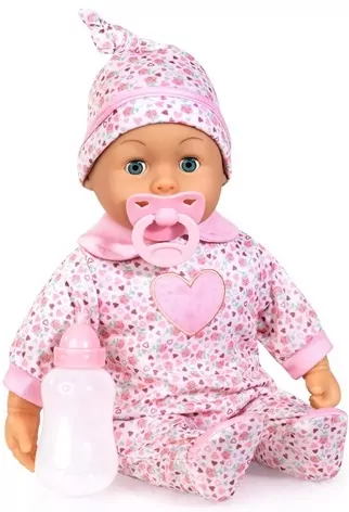 Bobas pierwsze słowa różowy 38cm - tantis.pl