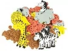 Naklejki z pianki. ZOO