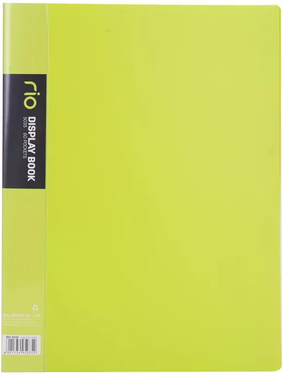 Album ofertowy A4 Rio PP 60 koszulek zielony - tantis.pl