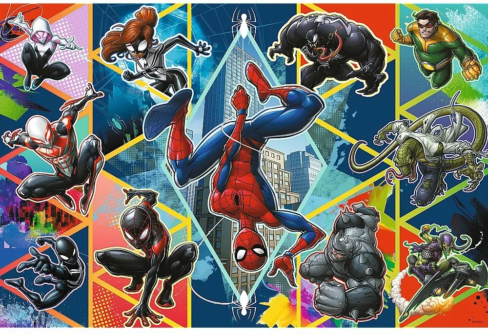 Puzzle 160. Super Shape XL. Dołącz do Spidermana - tantis.pl