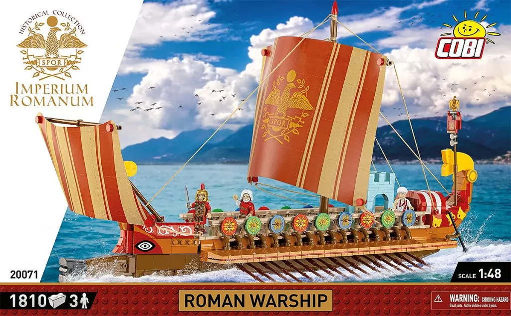 Imperium Rzymskie. Rzymski okręt wojenny - tantis.pl