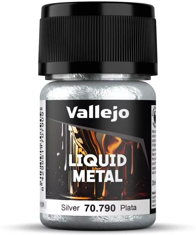 Vallejo: 70.790 - Liquid Metal - Silver (35 ml) - tantis.pl