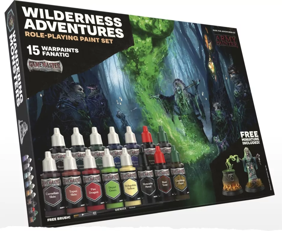 The Army Painter: Gamemaster - Wilderness Adventures Paint Set - tantis.pl