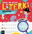 Uczę się pisać literki. Książka z rowkami. Wzory 3D - tantis.pl