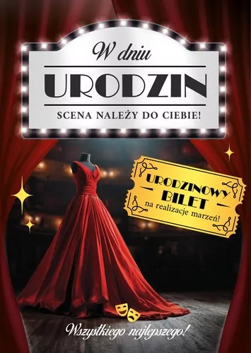Karnet Urodziny - tantis.pl
