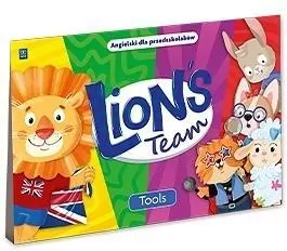 Lion's Team. Angielski dla przedszkolaków. Tools - tantis.pl