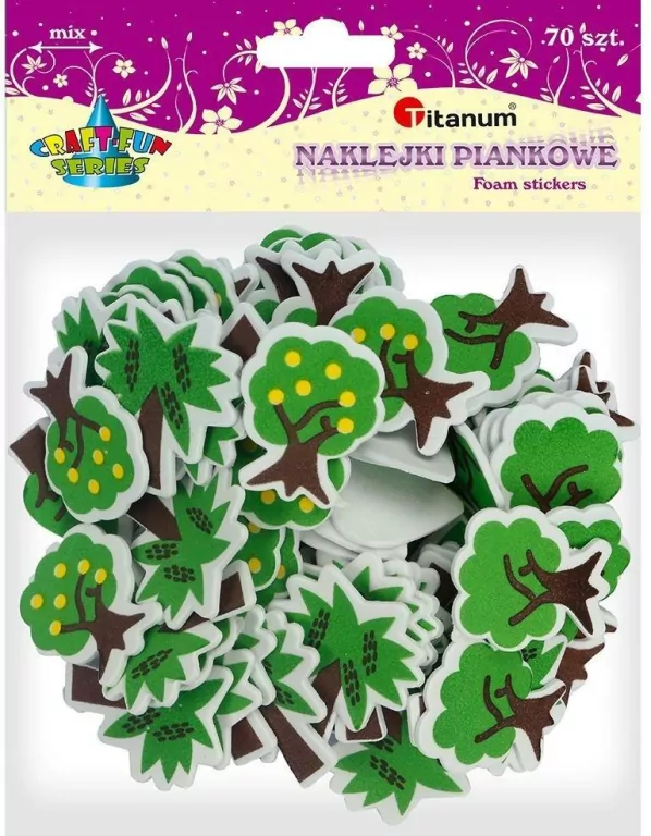 Naklejki piankowe drzewa mix - tantis.pl