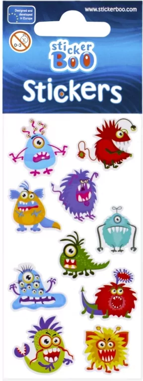 Naklejki Potworki, mix - tantis.pl