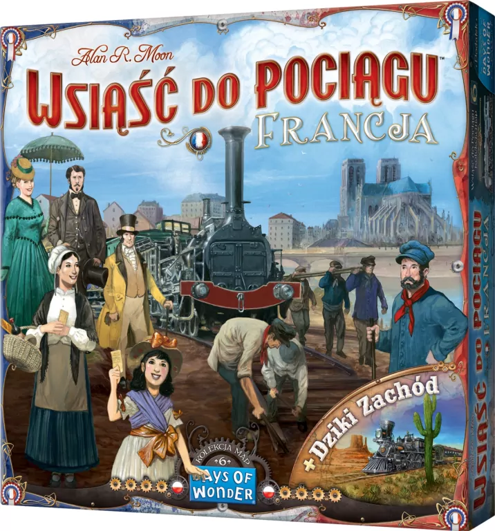 Wsiąść do pociągu: Francja i Dziki Zachód - tantis.pl