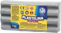 Plastelina Astra. 1 kg, popielata - tantis.pl