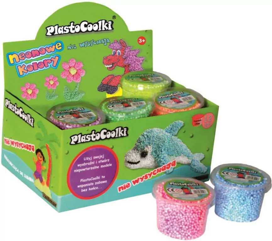 PlastoCoolki neonowe - tantis.pl