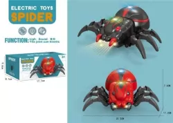 Pająk ze światłem i dźwiękiem