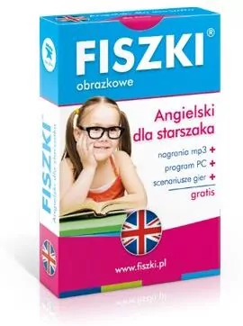 Angielski dla starszaka. Fiszki obrazkowe - tantis.pl