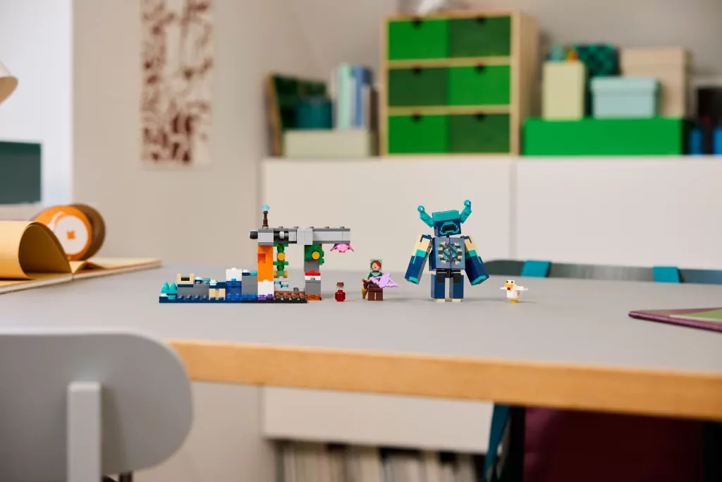 LEGO® Minecraft. Spotkanie ze strażnikiem 21274 - tantis.pl