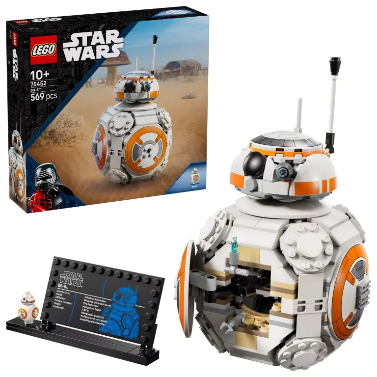 LEGO® Star Wars. Droid astromechaniczny BB-8 75452 - tantis.pl