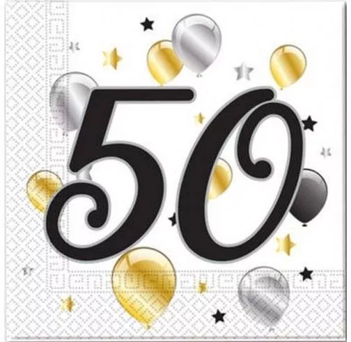 Serwetki papierowe. Balloons 50 33 x33cm, 20 sztuki - tantis.pl